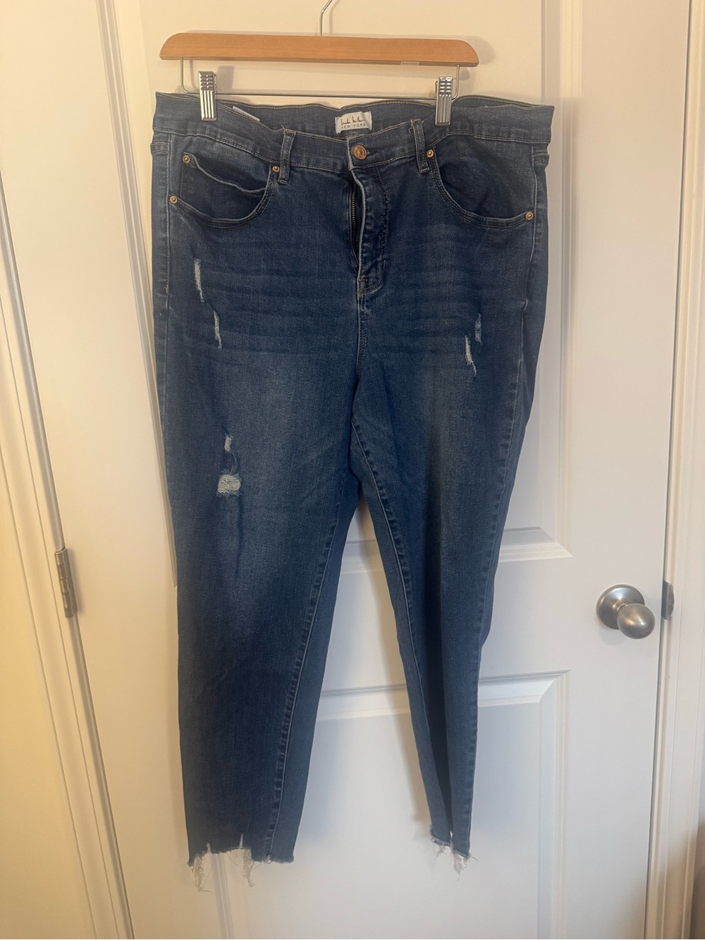 Nicole Miller Soho high rise ankle skinny Jeans - Comfortable Stretch Denim